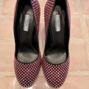Prada - Pink Crystal Pumps